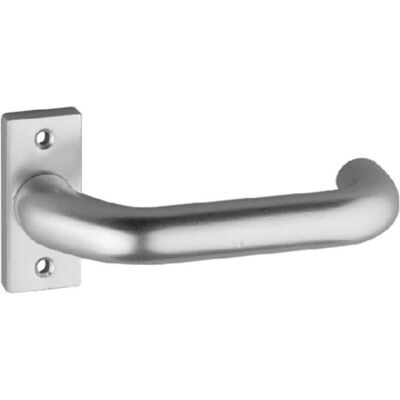 EDI, Türgriff + Türgarnitur, Profiltürdrückerlochteil 2308/0800 Aluminium F1 käntig 8 mm gekröpft (Türgriff) EDI, Türgriff + Türgarnitur, Profiltürdrückerlochteil 2308/0800 Aluminium F1 käntig 8 mm gekröpft (Türgriff)