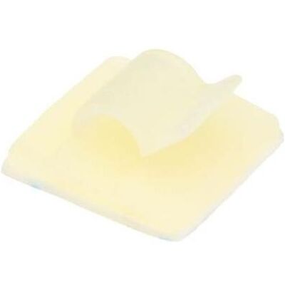 RS PRO, Kabelbinder, Selbstklebender Clip Runde Clips selbstklebend, Kabel-Ø 4.9mm Nylon 56,8 mm x 52.2mm (56.80 mm, 100 Stk.) RS PRO, Kabelbinder, Selbstklebender Clip Runde Clips selbstklebend, Kabel-Ø 4.9mm Nylon 56,8 mm x 52.2mm (56.80 mm, 100 Stk.)