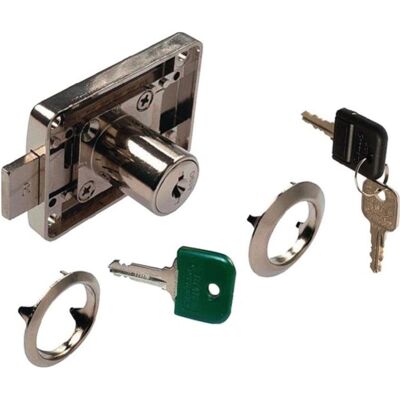 WKS - P5000, Türschloss + Schliesszylinder, Aufschraub-Riegelschloss FLEX WKS - P 5000 mit Zylinderkern (Profilzylinder) WKS - P5000, Türschloss + Schliesszylinder, Aufschraub-Riegelschloss FLEX WKS - P 5000 mit Zylinderkern (Profilzylinder)
