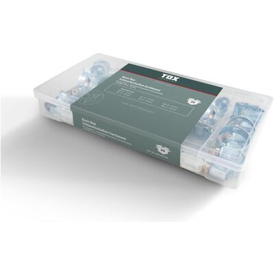 Tox, Dübel, Basic Box Schlauchschellen - Sortiment 26 tlg. (26 Stk.) Tox, Dübel, Basic Box Schlauchschellen - Sortiment 26 tlg. (26 Stk.)