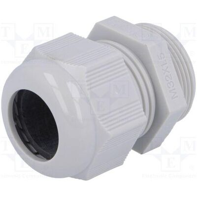 Helukabel, Kabelverbindung, Kabelverschraubung M32 1,5 IP68 Polyamid 6 hellgrau Helukabel, Kabelverbindung, Kabelverschraubung M32 1,5 IP68 Polyamid 6 hellgrau