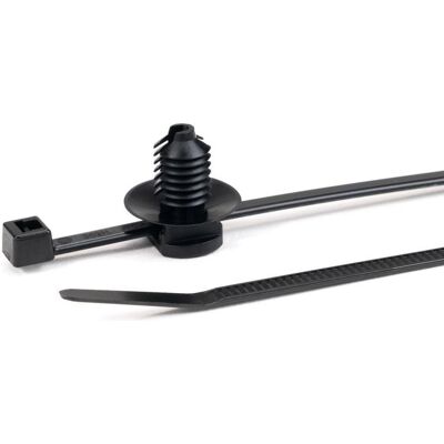 HellermannTyton, Kabelbinder, Befestigungsbinder (Klettkabelbinder, 150 mm, 500 Stk.) HellermannTyton, Kabelbinder, Befestigungsbinder (Klettkabelbinder, 150 mm, 500 Stk.)