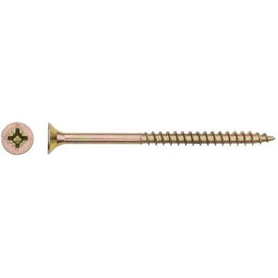 Dübel, CHIPBOARD SCREW 5.0X70/42 YLW ZP10PCS G2 (10 Stk.) Dübel, CHIPBOARD SCREW 5.0X70/42 YLW ZP10PCS G2 (10 Stk.)