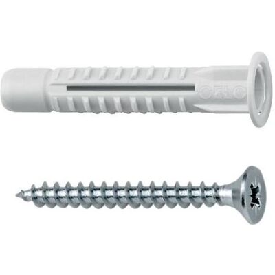 Celo, Dübel, Mehrzweckdübel MZK 6x41 SPS 6x41mm Kragen und Schraube (50 Stk.) Celo, Dübel, Mehrzweckdübel MZK 6x41 SPS 6x41mm Kragen und Schraube (50 Stk.)