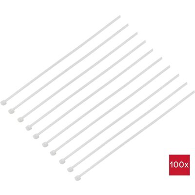 Tru Components, Kabelbinder, TC-BT-250-3.6-N Kabelbinder 250 mm 3.6 mm Natur 100 St. (250 mm, 100 Stk.) Tru Components, Kabelbinder, TC-BT-250-3.6-N Kabelbinder 250 mm 3.6 mm Natur 100 St. (250 mm, 100 Stk.)