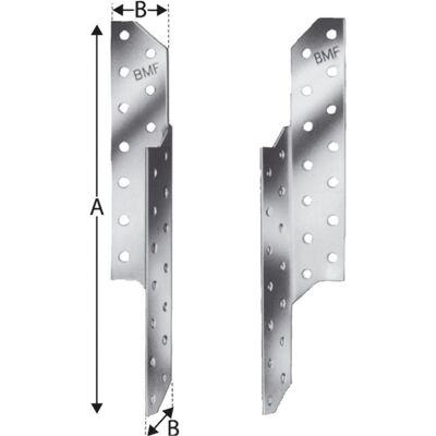 Simpson Strong-Tie, Holzverbinder, SST Sparrenpfettenanker SPF170LR (Sparrenpfettenanker, 1 Stk.) Simpson Strong-Tie, Holzverbinder, SST Sparrenpfettenanker SPF170LR (Sparrenpfettenanker, 1 Stk.)