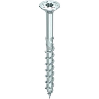 Heco Topix Plus - Holzschraube, Torx, Weiß, 6mm x 240mm Heco Topix Plus - Holzschraube, Torx, Weiß, 6mm x 240mm