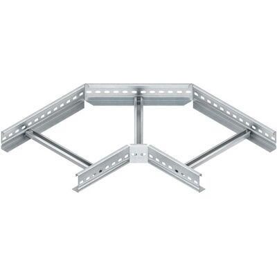 Niedax, Leitungsführung, NIE KLE 60.603 F Eckstück, 60x600 mm, mit gelochten Seitenholmen feuerverzinkt (60 cm) Niedax, Leitungsführung, NIE KLE 60.603 F Eckstück, 60x600 mm, mit gelochten Seitenholmen feuerverzinkt (60 cm)
