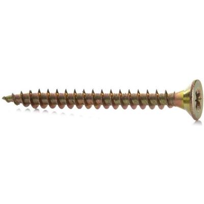 Haushalt, Dübel, CHIPBOARD SCREW 4.5X45 YLW ZP 25PCS G1 (25 Stk.) Haushalt, Dübel, CHIPBOARD SCREW 4.5X45 YLW ZP 25PCS G1 (25 Stk.)