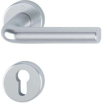 Hoppe, Türgriff + Türgarnitur, Rosettengarnitur Bonn 150/42KV/42KVS Vierkantmass 8mm PZ F1 Alu silberf. Türdicke 37-42mm Hoppe, Türgriff + Türgarnitur, Rosettengarnitur Bonn 150/42KV/42KVS Vierkantmass 8mm PZ F1 Alu silberf. Türdicke 37-42mm