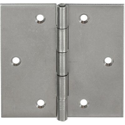 Vormann, Scharnier, Scharnier 10503 Höhe 40 mm Breite 40 mm Stärke 0,9 mm Edelstahl gerollt, käntig Vormann, Scharnier, Scharnier 10503 Höhe 40 mm Breite 40 mm Stärke 0,9 mm Edelstahl gerollt, käntig