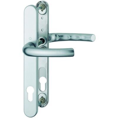 Hoppe, Türgriff + Türgarnitur, Profiltürgarnitur Tôkyô 1710RH/3346 Aluminium F1 PZ für Türstärke 57-62 mm (Türgriff) Hoppe, Türgriff + Türgarnitur, Profiltürgarnitur Tôkyô 1710RH/3346 Aluminium F1 PZ für Türstärke 57-62 mm (Türgriff)