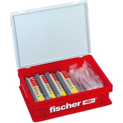 Fischer, Dübel, Injektions-Mörtel FISV Plus 360. Handwerkerkasten klein (10 Stk.) Fischer, Dübel, Injektions-Mörtel FISV Plus 360. Handwerkerkasten klein (10 Stk.)
