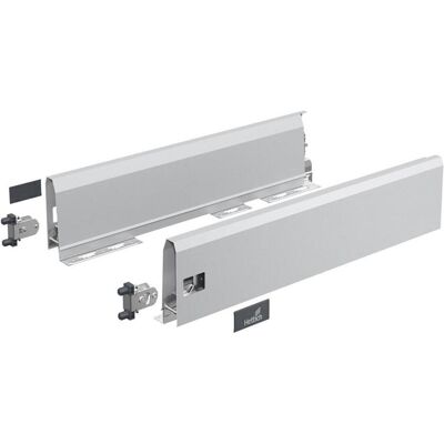 Hettich ArciTech Stahl Möbel Scharnier - 270mm - Links/Rechts - Silber Hettich ArciTech Stahl Möbel Scharnier - 270mm - Links/Rechts - Silber