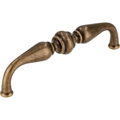 Siro, Möbelgriff, Griff Flores LA 96 mm, Breite 105 mm, ZN altmessing brüniert Siro, Möbelgriff, Griff Flores LA 96 mm, Breite 105 mm, ZN altmessing brüniert