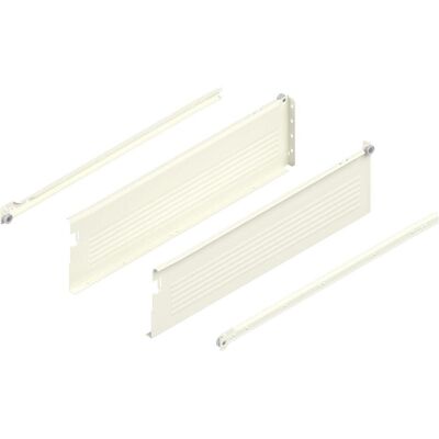 Blum, Schubladenauszüge, METABOX H Zarge 320 Schraubversion, Teilauszug, NL 550, cremeweiss Blum, Schubladenauszüge, METABOX H Zarge 320 Schraubversion, Teilauszug, NL 550, cremeweiss