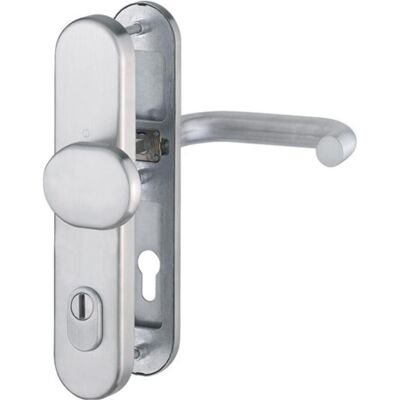Hoppe, Türgriff + Türgarnitur, Schutzgarnitur Paris E86G/3332ZA/3310/138Z Edelstahl F69 92 mm 67-72 mm (Türgarnitur) Hoppe, Türgriff + Türgarnitur, Schutzgarnitur Paris E86G/3332ZA/3310/138Z Edelstahl F69 92 mm 67-72 mm (Türgarnitur)