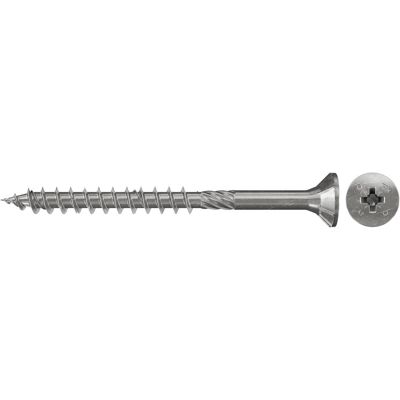 Fischer Edelstahl Schrauben 6x60mm - Universalschrauben für Holz Fischer Edelstahl Schrauben 6x60mm - Universalschrauben für Holz