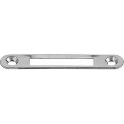 Junie, Türgriff + Türgarnitur, Möbelschloss-Schliessblech, 10x58mm, 2552, Stahl, vernickelt (Schliessblech) Junie, Türgriff + Türgarnitur, Möbelschloss-Schliessblech, 10x58mm, 2552, Stahl, vernickelt (Schliessblech)