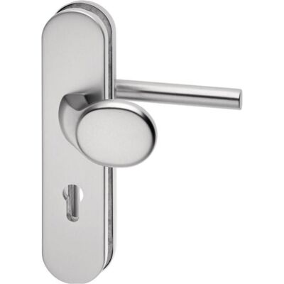 EDI, Türgriff + Türgarnitur, Schutzgarnitur Logo 8743/0272 Aluminium F1 72 mm 35-45 mm (Türgriff) EDI, Türgriff + Türgarnitur, Schutzgarnitur Logo 8743/0272 Aluminium F1 72 mm 35-45 mm (Türgriff)