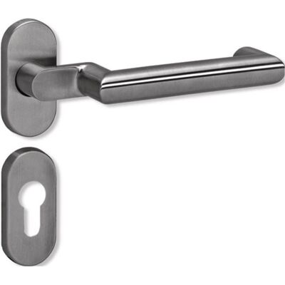 Hewi, Türgriff + Türgarnitur, Profiltürgarnitur Edelstahl PZ - Profilzylinder für Türstärke 38,1 - 48 mm (Türgarnitur) Hewi, Türgriff + Türgarnitur, Profiltürgarnitur Edelstahl PZ - Profilzylinder für Türstärke 38,1 - 48 mm (Türgarnitur)