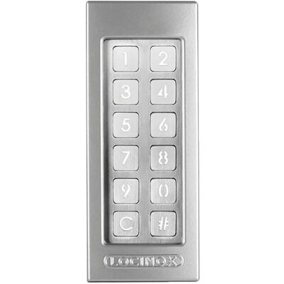 Locinox, Zutrittskontrolle, Code-Tastatur Slimestone-2 (Elektronische Zahlenkombination) Locinox, Zutrittskontrolle, Code-Tastatur Slimestone-2 (Elektronische Zahlenkombination)