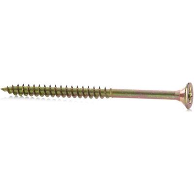 Dübel, CHIPBOARD SCREW 6.0X90/54 YLW ZP10PCS G2 (10 Stk.) Dübel, CHIPBOARD SCREW 6.0X90/54 YLW ZP10PCS G2 (10 Stk.)