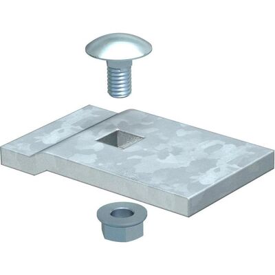 OBO Bettermann - Stahl Klemmstück 60x35mm LKS 60 5 FT - Kabelrutschfeste Befestigung OBO Bettermann - Stahl Klemmstück 60x35mm LKS 60 5 FT - Kabelrutschfeste Befestigung