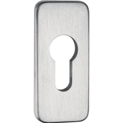EDI, Türgriff + Türgarnitur, Schlüsselrosette 0812/9003 Aluminium F1 Schildstärke 9 mm PZ käntig (Türgriff) EDI, Türgriff + Türgarnitur, Schlüsselrosette 0812/9003 Aluminium F1 Schildstärke 9 mm PZ käntig (Türgriff)