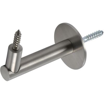 Marchesi, Treppengeländer + Handlauf, Handlaufträger Rosetten ø 50 mm, Wandabstand 75 mm, Edelstahl matt (Edelstahl matt) Marchesi, Treppengeländer + Handlauf, Handlaufträger Rosetten ø 50 mm, Wandabstand 75 mm, Edelstahl matt (Edelstahl matt)