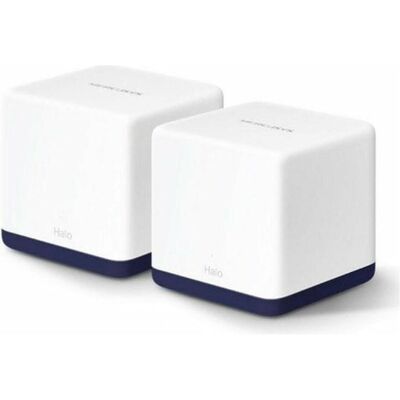 Mercusys Halo H50G(2-pack) Dual-Band (2 4 GHz/5 GHz) Wi-Fi 5 (802.11ac) Weiss 3 Intern, Router, Weiss Mercusys Halo H50G(2-pack) Dual-Band (2 4 GHz/5 GHz) Wi-Fi 5 (802.11ac) Weiss 3 Intern, Router, Weiss