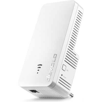 Devolo WiFi 6 Repeater 3000 (7120) (2400 Mbit/s, 574 Mbit/s), WLAN Repeater Devolo WiFi 6 Repeater 3000 (7120) (2400 Mbit/s, 574 Mbit/s), WLAN Repeater
