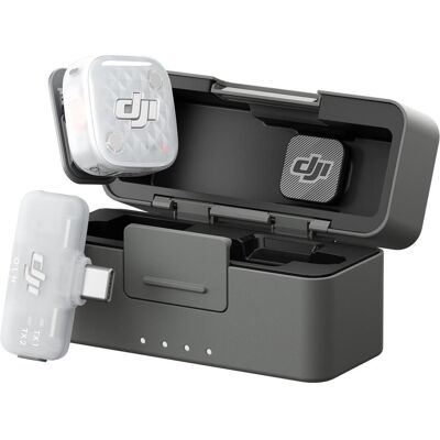 DJI Mic Mini 2S (1 TX + 1 Mobile RX + Charging Case), Mikrofon DJI Mic Mini 2S (1 TX + 1 Mobile RX + Charging Case), Mikrofon