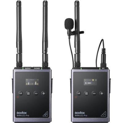 Godox Camera-Mount Wireless Omni Lavalier-Mic TYPE-C Port(5V), Mikrofon Godox Camera-Mount Wireless Omni Lavalier-Mic TYPE-C Port(5V), Mikrofon