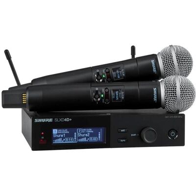 Shure SLXD24D+E/58-G65, Mikrofon Shure SLXD24D+E/58-G65, Mikrofon