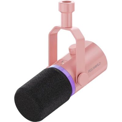 Feelworld PM1-P Microphone - pink, Mikrofon Feelworld PM1-P Microphone - pink, Mikrofon