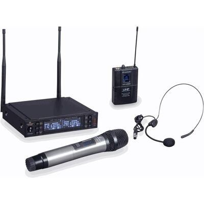 No Name Soundsation WF-U2302 - system bezprzewodowy UHF, Mikrofon No Name Soundsation WF-U2302 - system bezprzewodowy UHF, Mikrofon