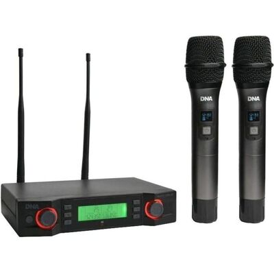 DNA VM - DUAL VOCAL SET - Podwójny zestaw do ręki, Mikrofon DNA VM - DUAL VOCAL SET - Podwójny zestaw do ręki, Mikrofon