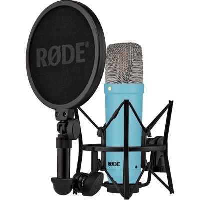 RØDE NT1 Signature +XLR-Kabel+Desktop Studio Arm (hellblau, Bundle), Mikrofon RØDE NT1 Signature +XLR-Kabel+Desktop Studio Arm (hellblau, Bundle), Mikrofon