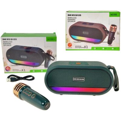 Adar Bluetooth-Lautsprecher mit Mikrofon, USB-MIX-Kabel, Bluetooth Lautsprecher, Mehrfarbig Adar Bluetooth-Lautsprecher mit Mikrofon, USB-MIX-Kabel, Bluetooth Lautsprecher, Mehrfarbig
