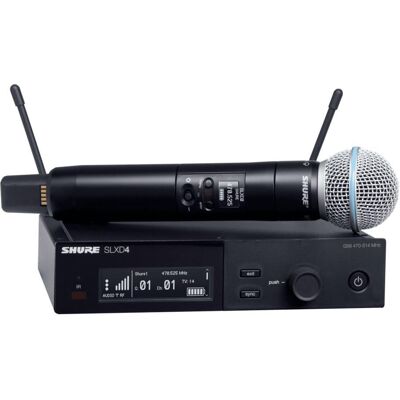 Shure SLXD24E/B58 G59, Mikrofon Shure SLXD24E/B58 G59, Mikrofon