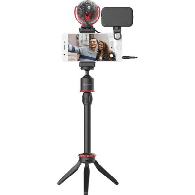 Boya BY-VG350 inkl. BY-MM1+ Smartphone-Video-Kit, Mikrofon Boya BY-VG350 inkl. BY-MM1+ Smartphone-Video-Kit, Mikrofon