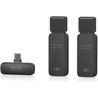 Behringer SMART MIC 2 System bezprzewodowy do smartfona, Mikrofon Behringer SMART MIC 2 System bezprzewodowy do smartfona, Mikrofon