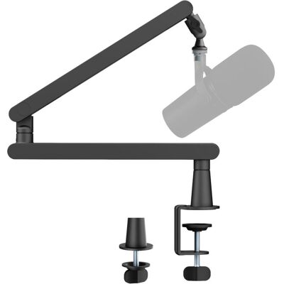 Mozo Mozos Sb40-Low Statyw Biurkowy Na Mikrofon Ramię, Mikrofonständer, Schwarz Mozo Mozos Sb40-Low Statyw Biurkowy Na Mikrofon Ramię, Mikrofonständer, Schwarz
