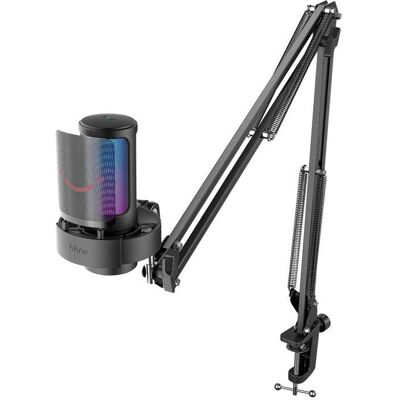 Fifine A8T condenser microphone with handle (black), Mikrofon Fifine A8T condenser microphone with handle (black), Mikrofon