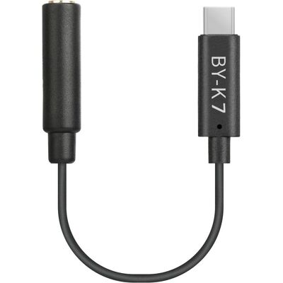 Boya Universal Adapter BY-K7 3,5mm TRS zu USB-C für DJI Osmo Action, Mikrofon Boya Universal Adapter BY-K7 3,5mm TRS zu USB-C für DJI Osmo Action, Mikrofon