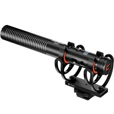 Comica Multi-functional Super Cardioid Condenser Shotgun Microphone, Mikrofon Comica Multi-functional Super Cardioid Condenser Shotgun Microphone, Mikrofon