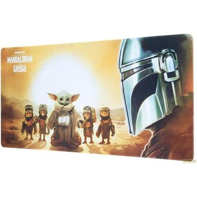Grupo Erik Star Wars Tappetino Mouse XL: The Mandalorian and Grogu (XL), Mausmatte, Mehrfarbig Grupo Erik Star Wars Tappetino Mouse XL: The Mandalorian and Grogu (XL), Mausmatte, Mehrfarbig