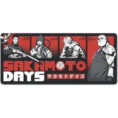 Grupo Erik Sakamoto Days gaming desk mat (XL), Mausmatte, Schwarz Grupo Erik Sakamoto Days gaming desk mat (XL), Mausmatte, Schwarz