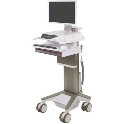Ergotron Carefit Pro Cart Life Pwd 1 Dwr, Notebookwagen, Weiss Ergotron Carefit Pro Cart Life Pwd 1 Dwr, Notebookwagen, Weiss